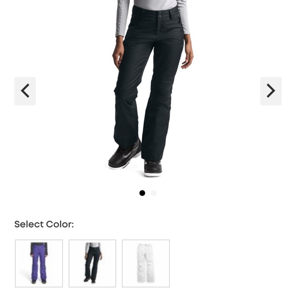 North face sally pants for snowboarding/skiing